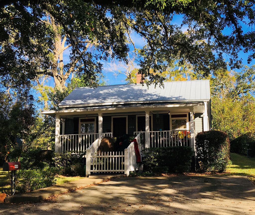 house in Frenchtown neighborhood